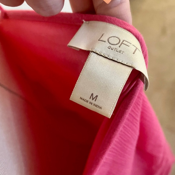 Pink Gauze Slipdress by LOFT - Picture 5 of 5